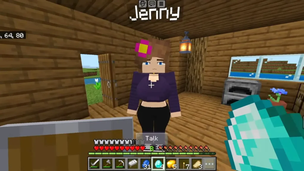 jenny mod minecraft